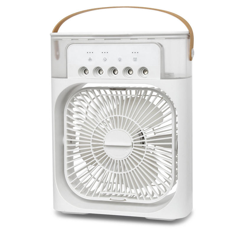 Air Humidifier Cooling USB Fan LED Night Light