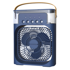 Air Humidifier Cooling USB Fan LED Night Light