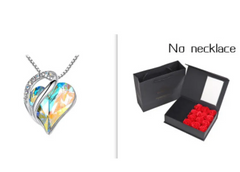 Heart-Shaped Pendant Necklace
