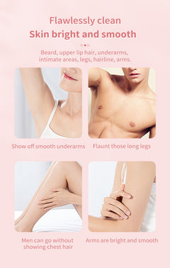 2 In 1 Hair Removal Epilator USB Rechargeable Trimmer