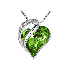 Heart-Shaped Pendant Necklace