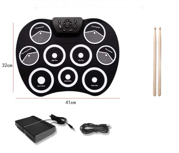 Kids USB Roll Drum